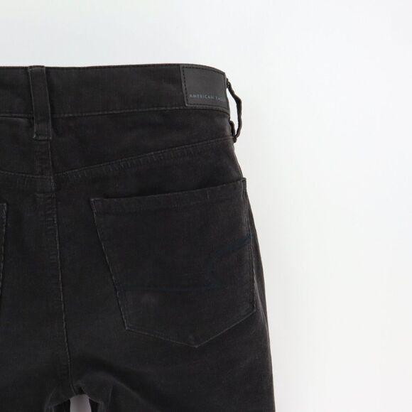 American Eagle Corduroy Jegging‎ Pants Super Stretch Womens Size 4 Black - Picture 4 of 9